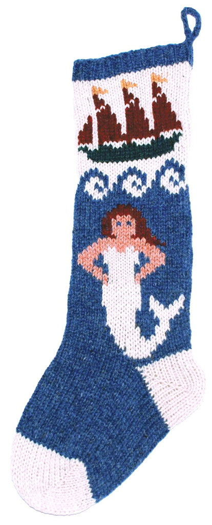 CS W Nautical mermaid classic stocking