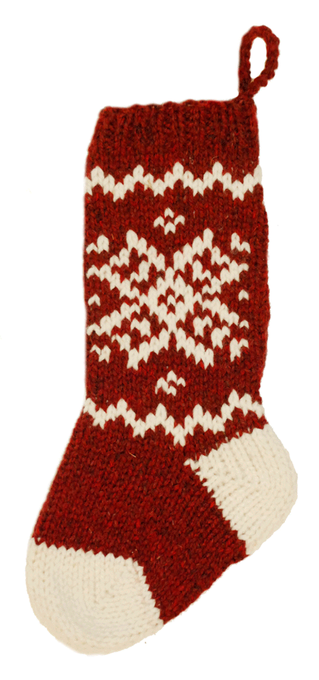 DC Snowflake demi-classic stocking