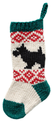 PET Natty Scottie pet stocking