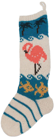 CS Tropical flamingo classic stocking