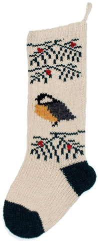 CS Maine chickadee classic stocking